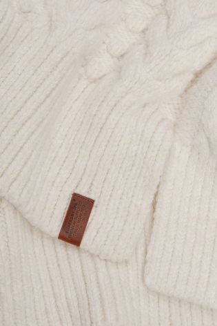 Superdry Cream Kiki Cable Sweater